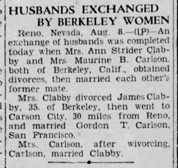 Clipping from Hanford Morning Journal